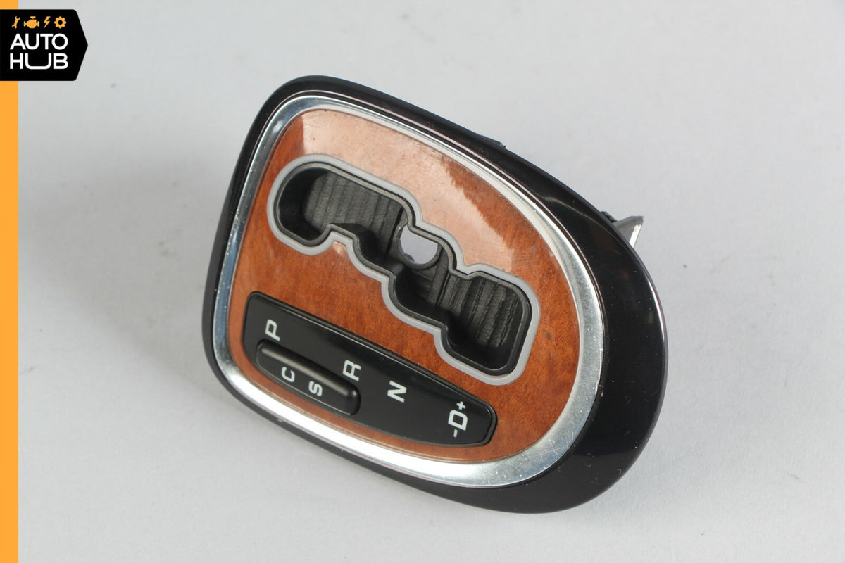 00-06 Mercedes W220 S350 S430 S500 Gear Shifter Bezel Trim Indicator Wood OEM - photo 6