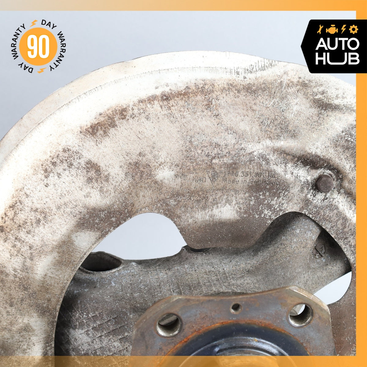 10-16 Porsche Panamera 970 Front Left Side Knuckle Spindle Hub 97034115704 OEM - photo 6