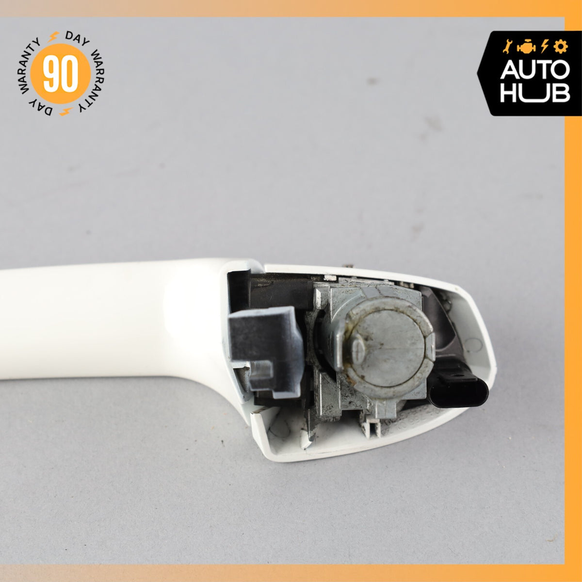 2014 Mercedes X166 GL450 Exterior Door Handle Front Left Side White OEM - photo 6