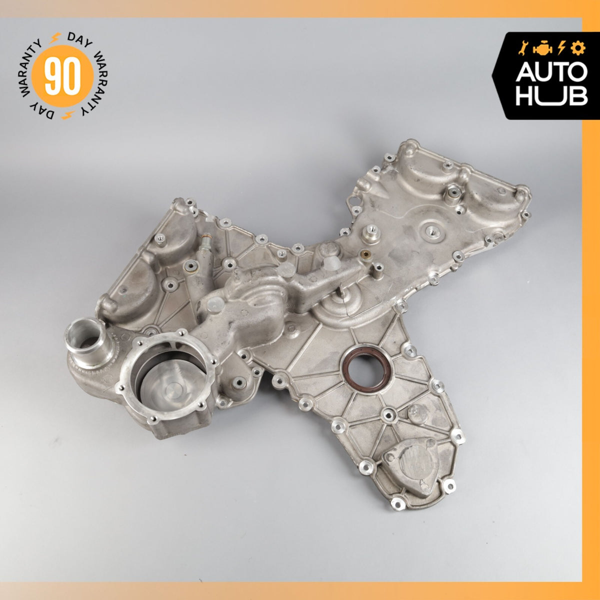 09-19 Maserati GranTurismo Quattroporte 4.7L Engine Motor Timing Cover OEM 29k - photo 2