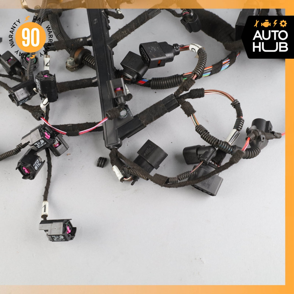 Bentley Continental Flying Spur 6.0L Engine Ignition Wire Cable Harness OEM 53k - photo 20