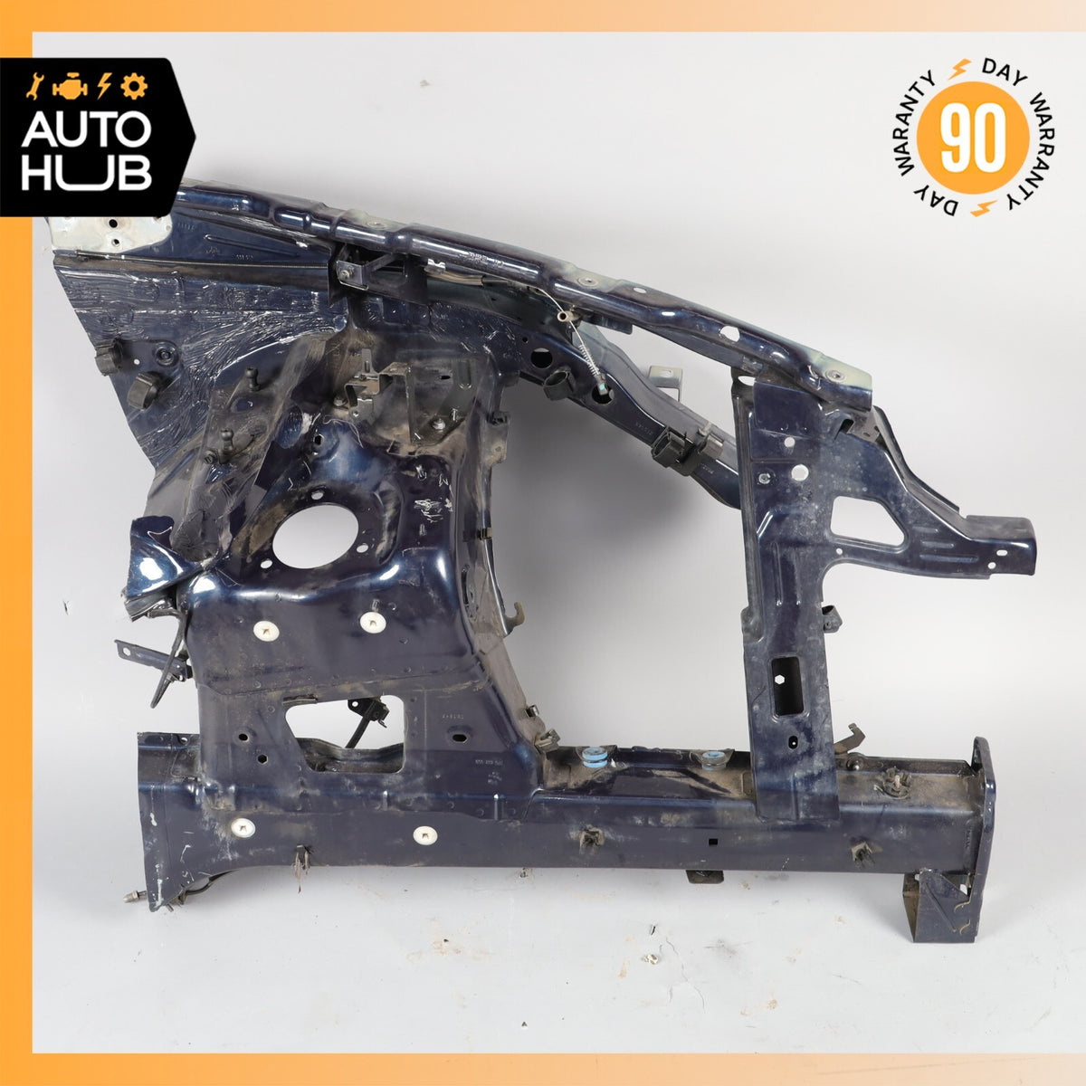 11-14 Porsche Cayenne 958 Front Left Side Frame Apron Beam Inner Fender OEM - photo 1