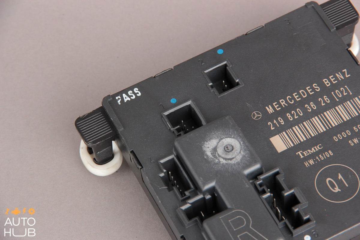 06-11 Mercedes W219 CLS500 CLS550 Rear Right Door Control Module 2198203626 OEM - photo 4