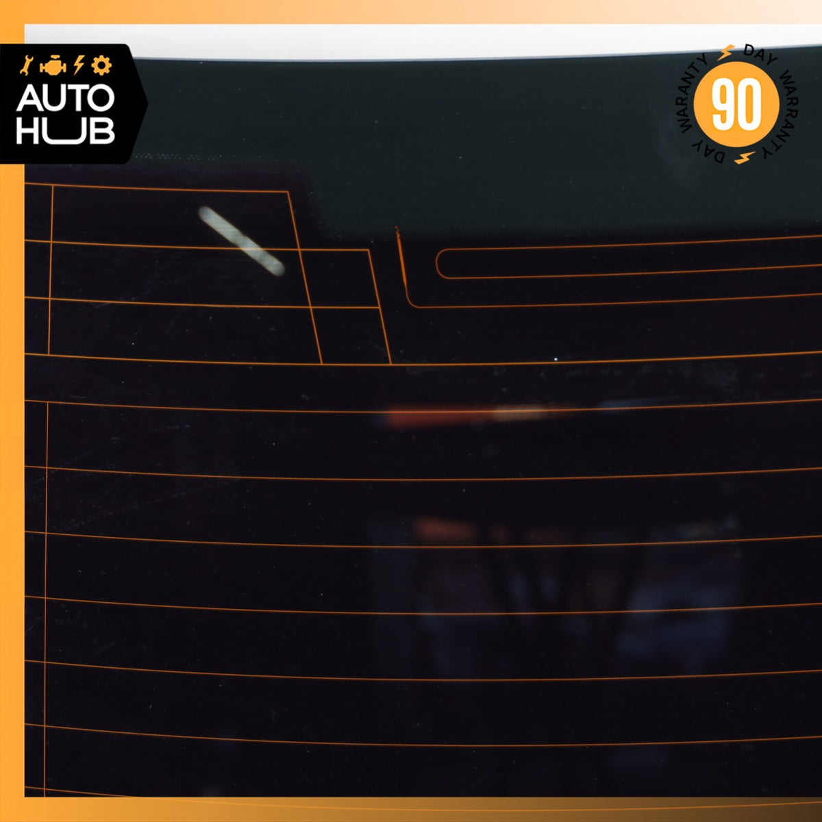 17-19 Audi B9 A4 Sedan Rear Windshield Window Glass OEM 56k - photo 5