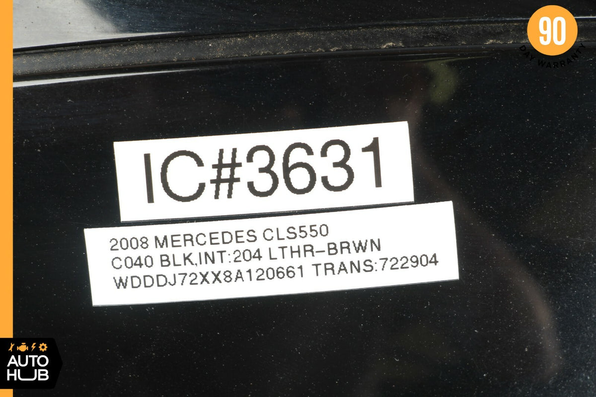 06-08 Mercedes W219 CLS550 CLS55 AMG Right Side Rear View Door Mirror Black OEM - photo 13