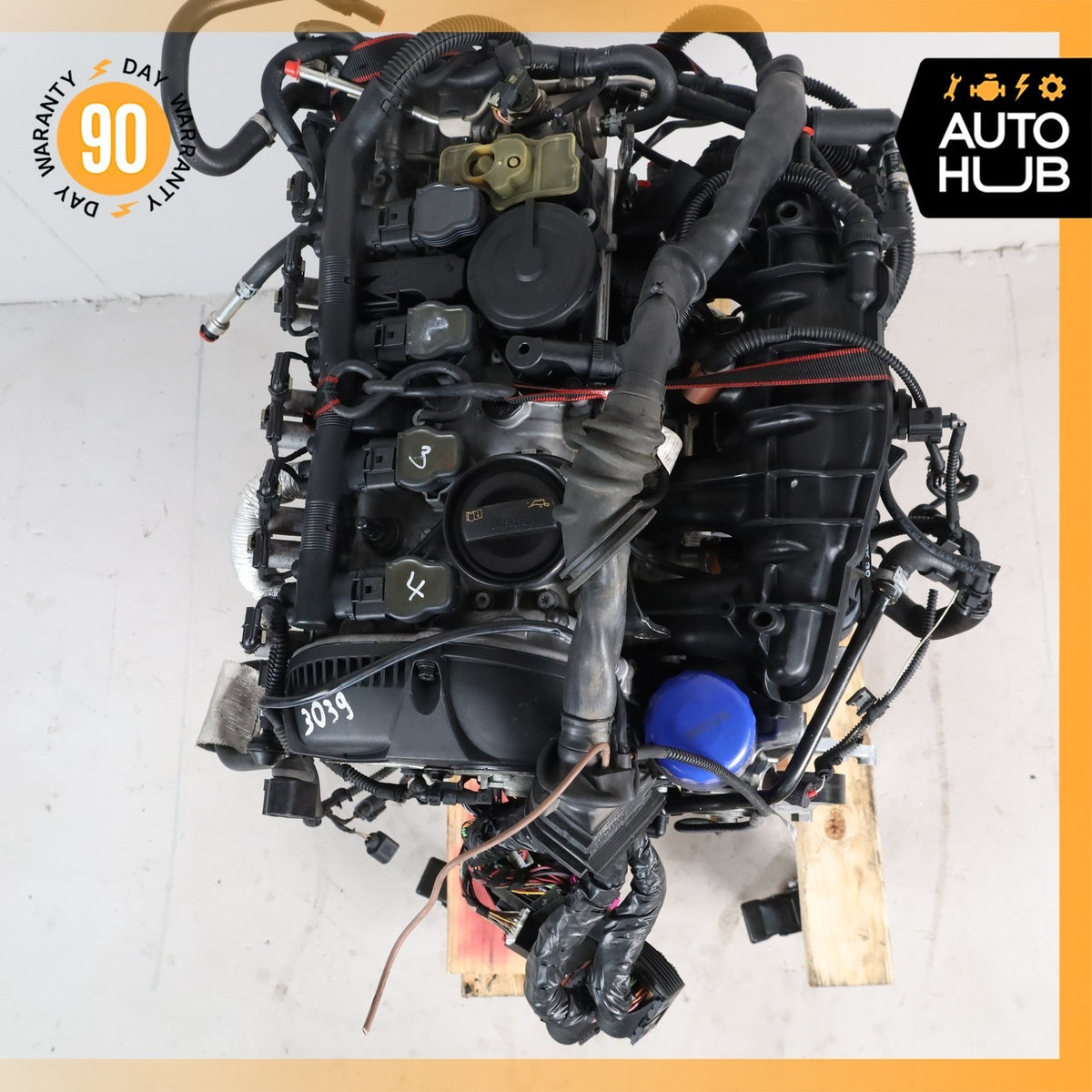 09-12 Audi B8 A5 A4 Q5 TT 2.0L L4 Engine Motor Assembly CAEB OEM 96k - photo 8