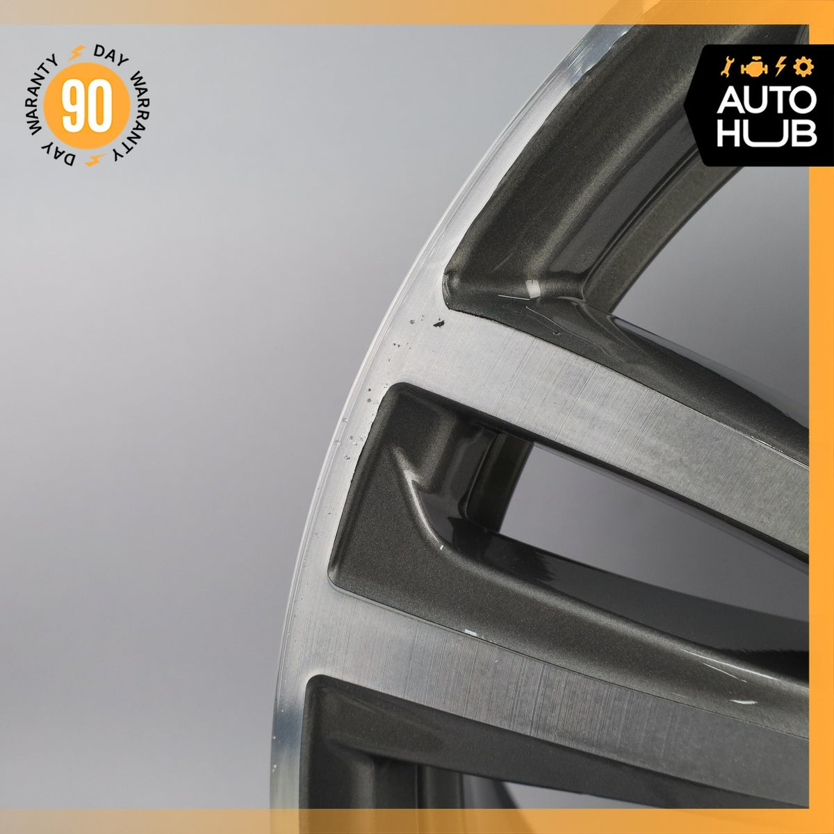 BMW F30 335i 340i 430i 8 x 19 19" Style 442 Front Wheel Rim Polished Gray OEM - photo 8