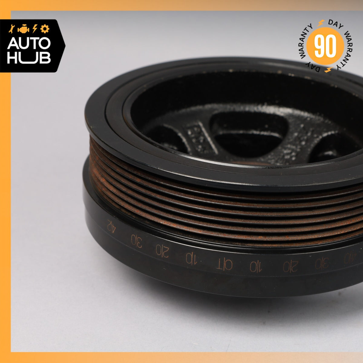 Mercedes W211 E320 BlueTec Diesel Engine Motor Crankshaft Vibration Damper OEM - photo 10