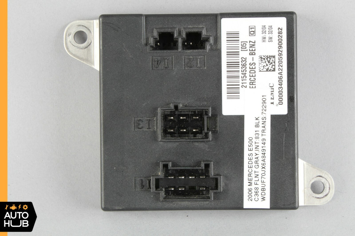 03-11 Mercedes W211 E500 E55 CLS500 Body Control Module Unit BCM 2115453632 OEM - photo 5