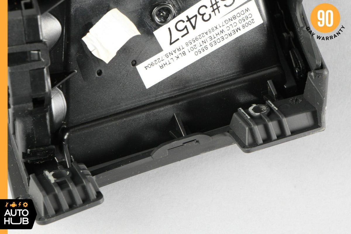07-13 Mercedes W221 S550 CL550 Dashboard AC A/C Air Vent Left Driver Black OEM - photo 11