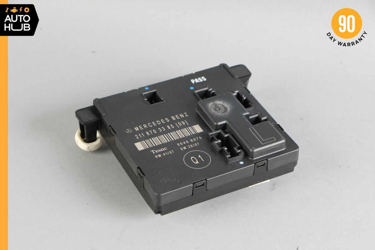 07-09 Mercedes W211 E320 E350 E550 Rear Left Door Control Module 2118703385 OEM - photo 1