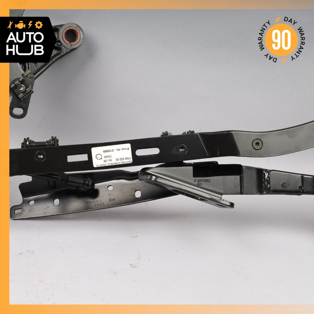 04-09 Cadillac XLR Right Side Convertible Top Hinge Bracket Linkage OEM 58k - photo 12