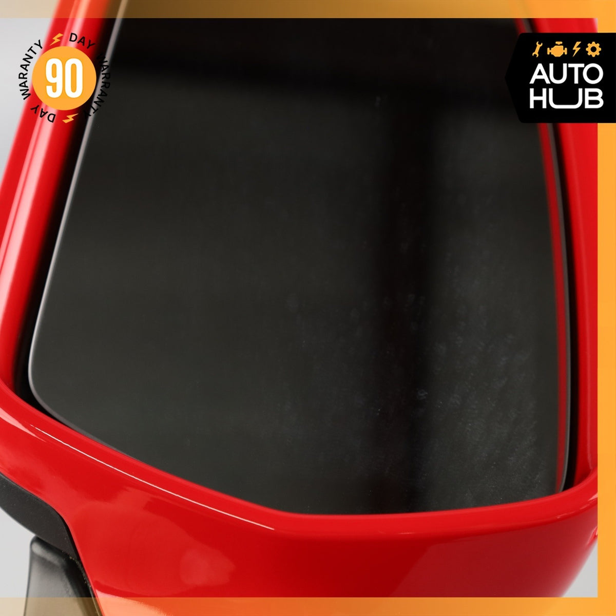 10-12 Audi B8 A5 S5 Left Driver Side Rear View Door Mirror Red OEM - photo 7