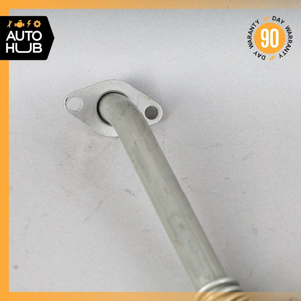 04-19 Maserati GranTurismo M145 Right Air Pump Check Valve EGR Pipe Line 66k - photo 2