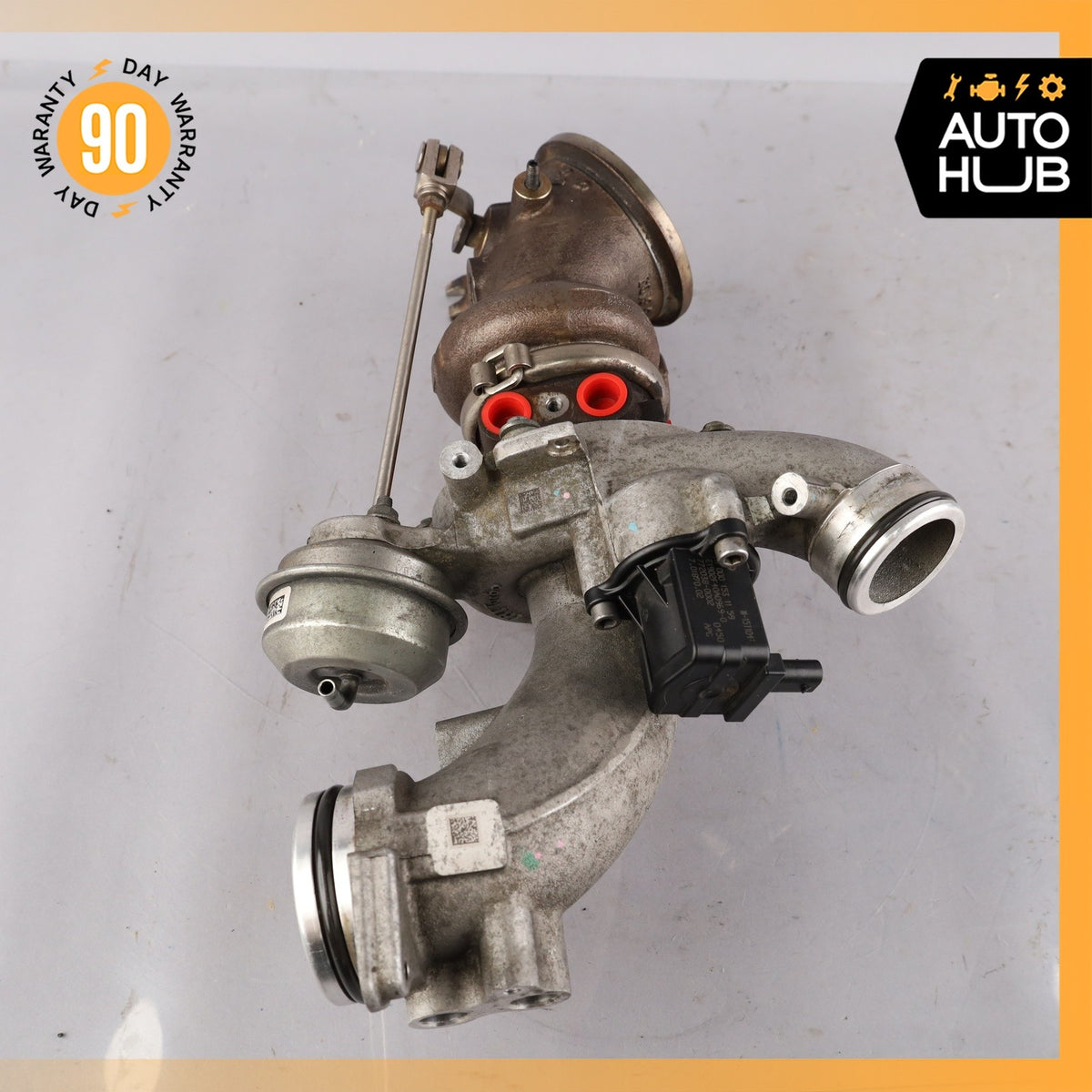 Mercedes W207 E400 4Matic M276 Left Turbocharger Turbo Charger Manifold OEM 79k - photo 11