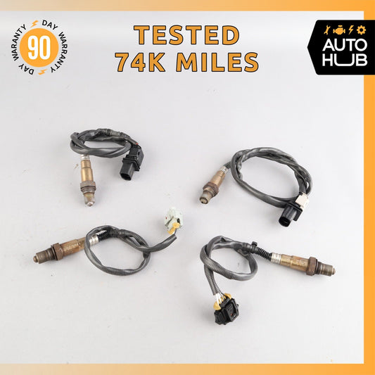 15-18 Porsche Macan 95B 3.0L V6 Front & Rear Oxygen O2 Sensor Lambda Set OEM - photo 1