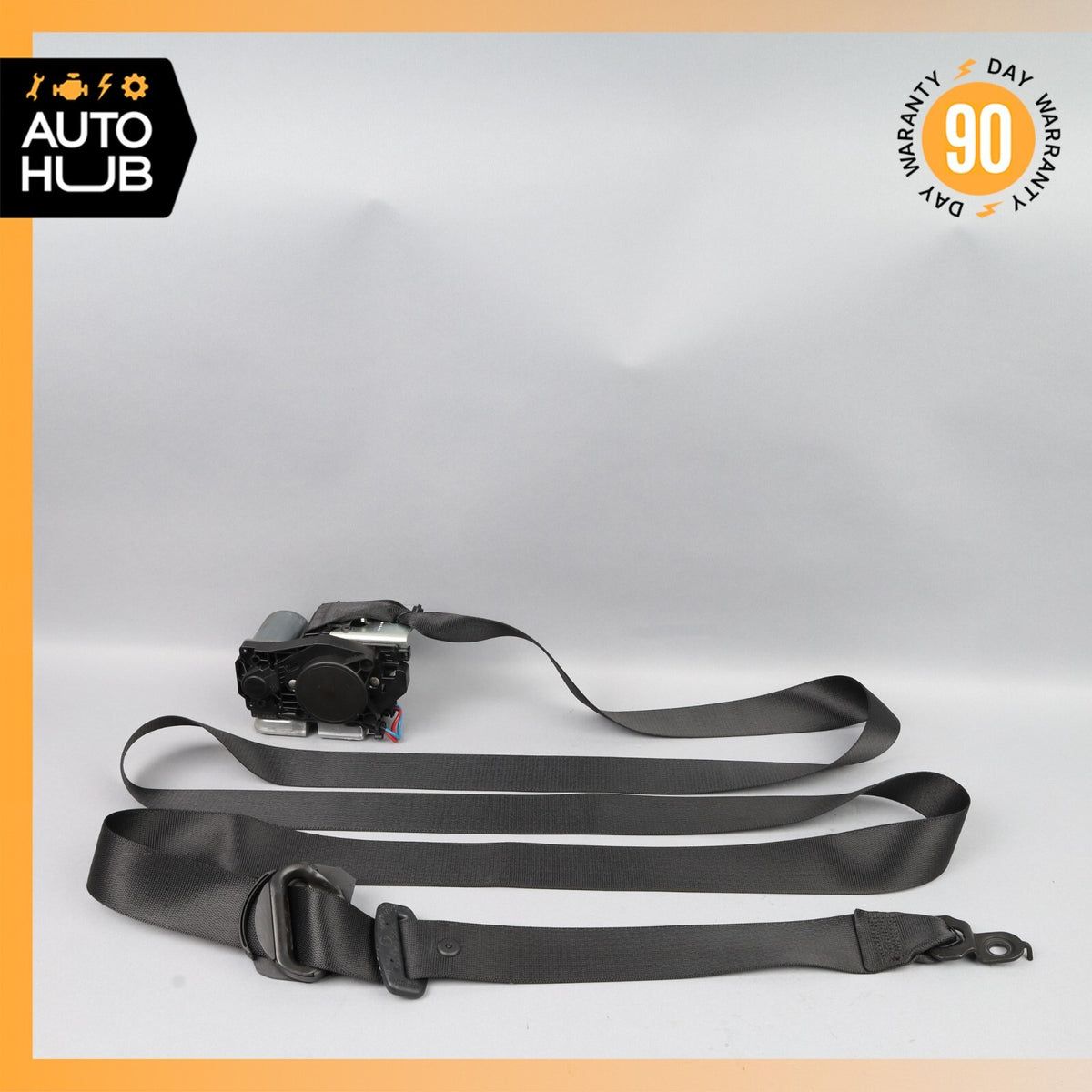07-09 Mercedes W219 CLS550 E550 Front Right Passenger Side Seat Belt Black OEM - photo 11