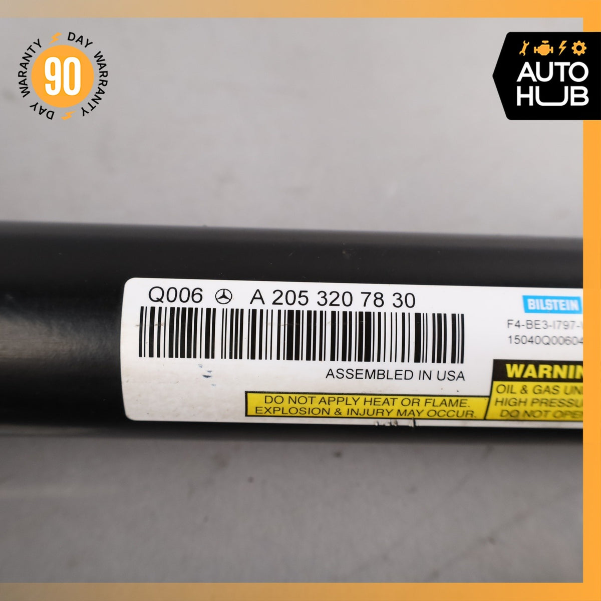 15-21 Mercedes W205 C300 RWD Rear Left And Right Shock Strut Absorber Set OEM - photo 14