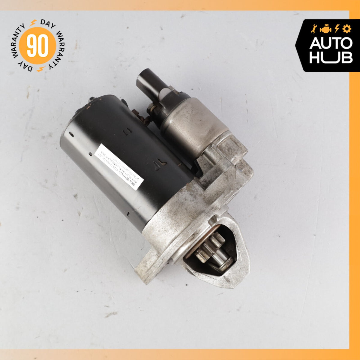 05-18 Bentley Continental GT GTC Flying Spur Engine Motor Starter OEM 65k - photo 3