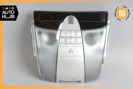 05-11 Mercedes R171 SLK350 SLK280 Overhead Reading Dome Light Lamp Silver OEM - photo 1