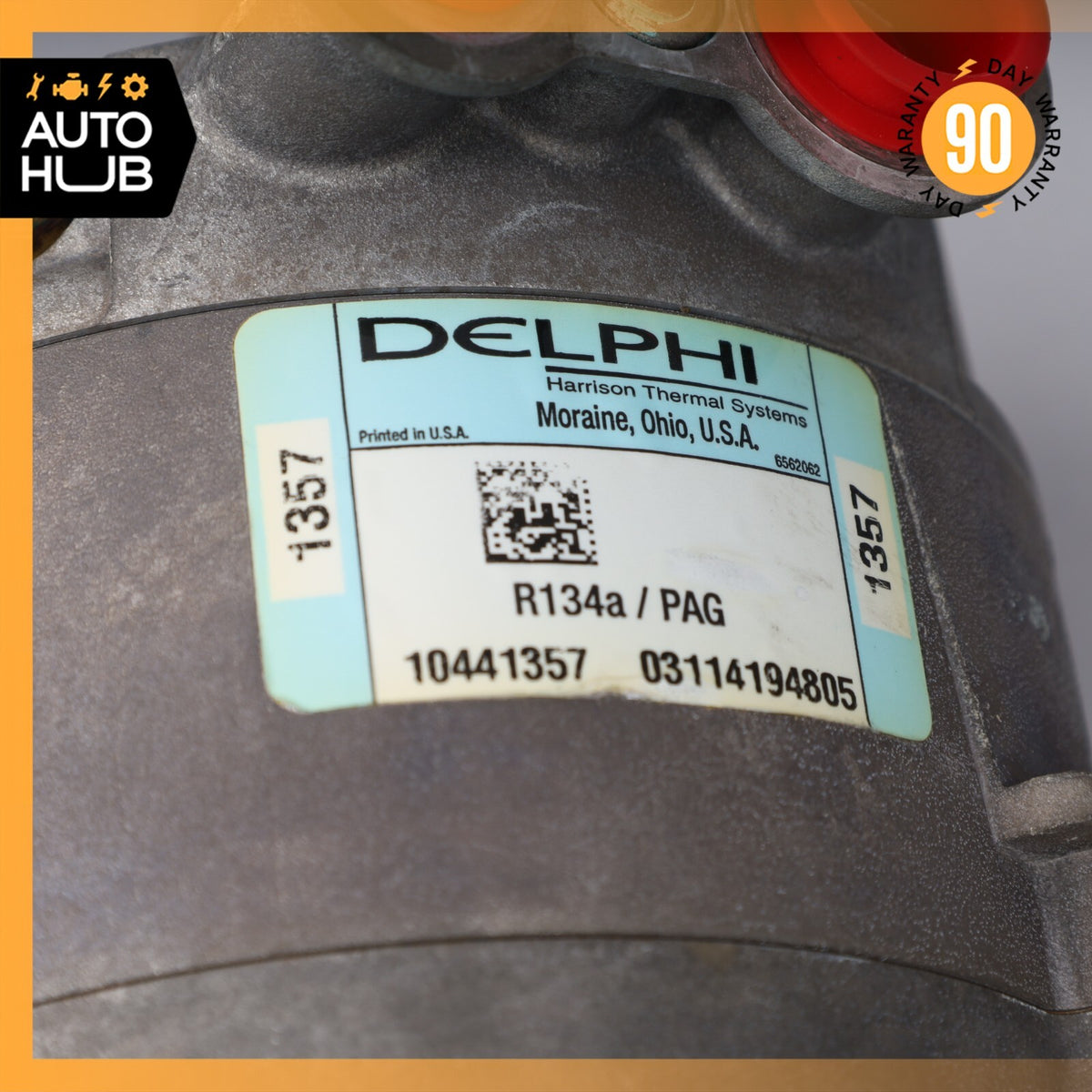 04-09 Cadillac XLR A/C Air Conditioning Compressor 10441357 OEM 81k - photo 12