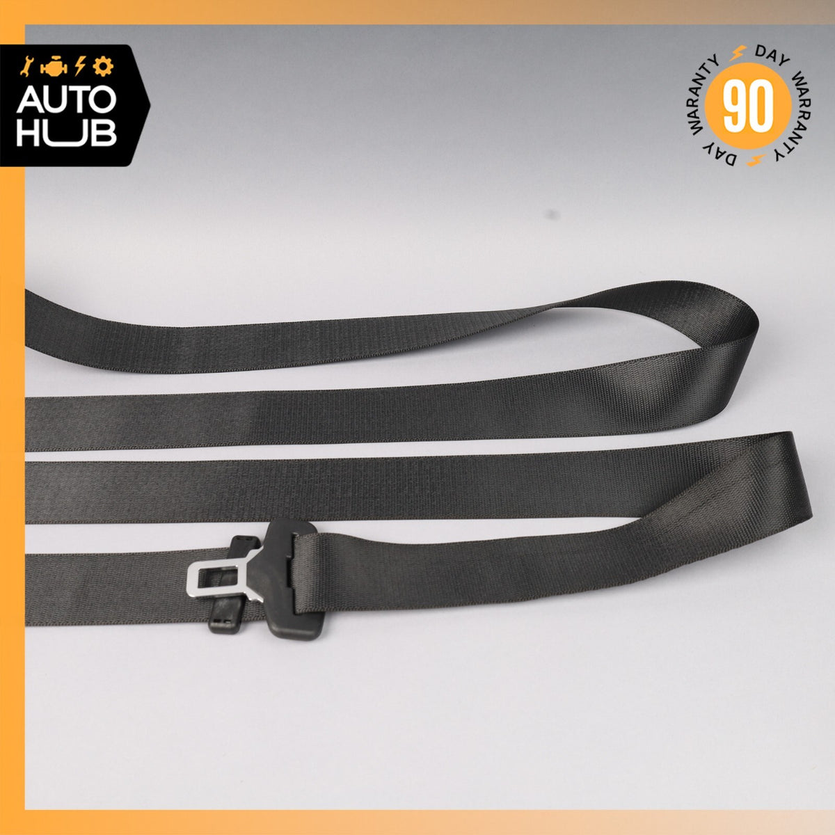 14-22 Maserati Ghibli M157 Rear Left or Right Side Seat Belt Black OEM - photo 2