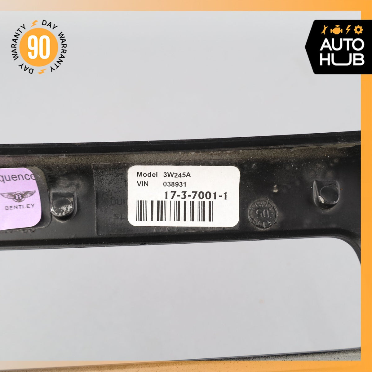 Bentley Continental Flying Spur Center Dashboard Instrument Panel Wood OEM 53k - photo 14