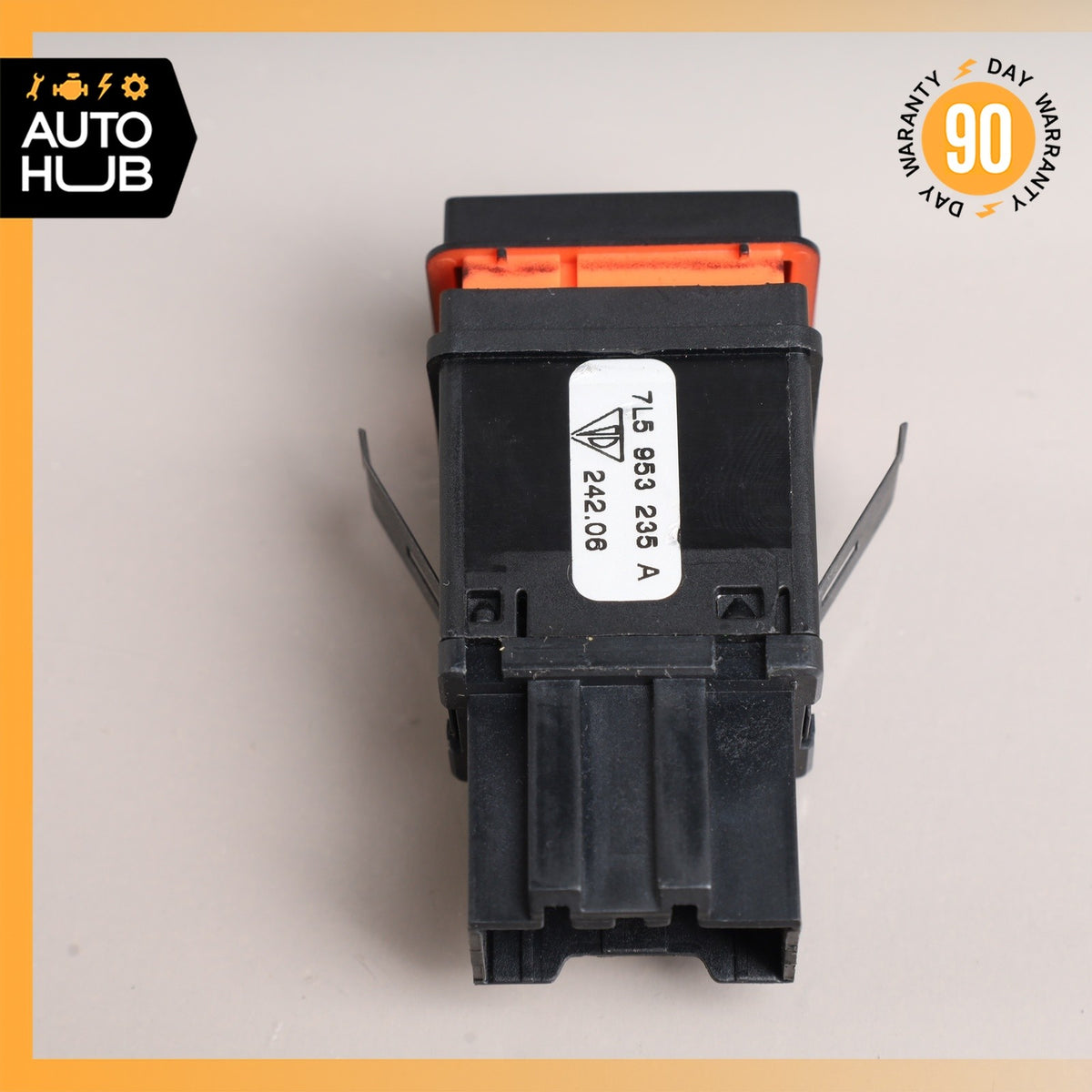 Porsche Cayenne 955 Hazard Warning Light Switch Button 7L5953235A OEM 87k - photo 5