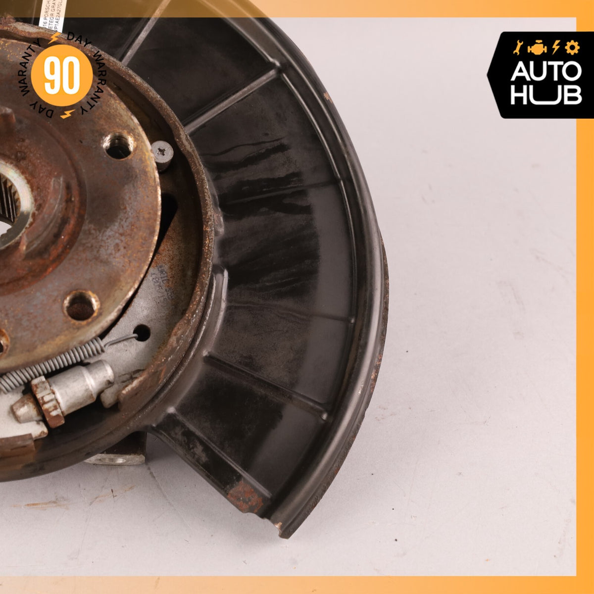 15-18 Porsche Cayenne 958 E-Hybrid Rear Left Side Knuckle Spindle OEM - photo 5