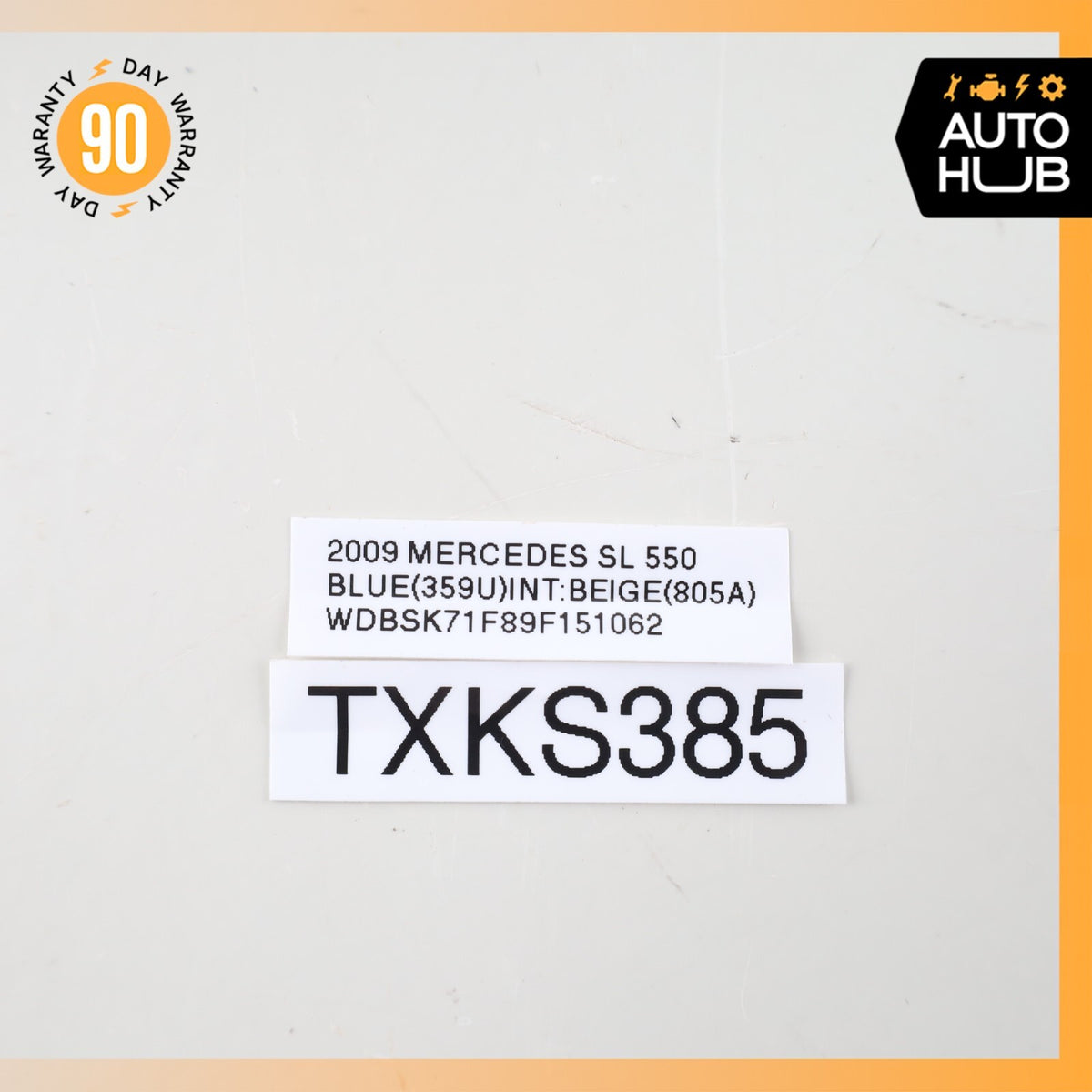 03-12 Mercedes R230 SL550 Trunk Lid Lock Latch Handle w/ Key 2307500393 OEM 53k - photo 10