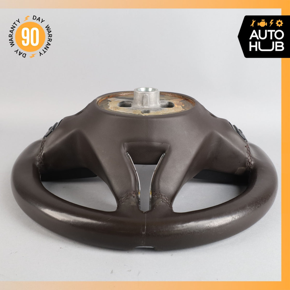 14-20 Maserati Quattroporte M156 S Q4 Ghibli M157 Steering Wheel Brown OEM - photo 14
