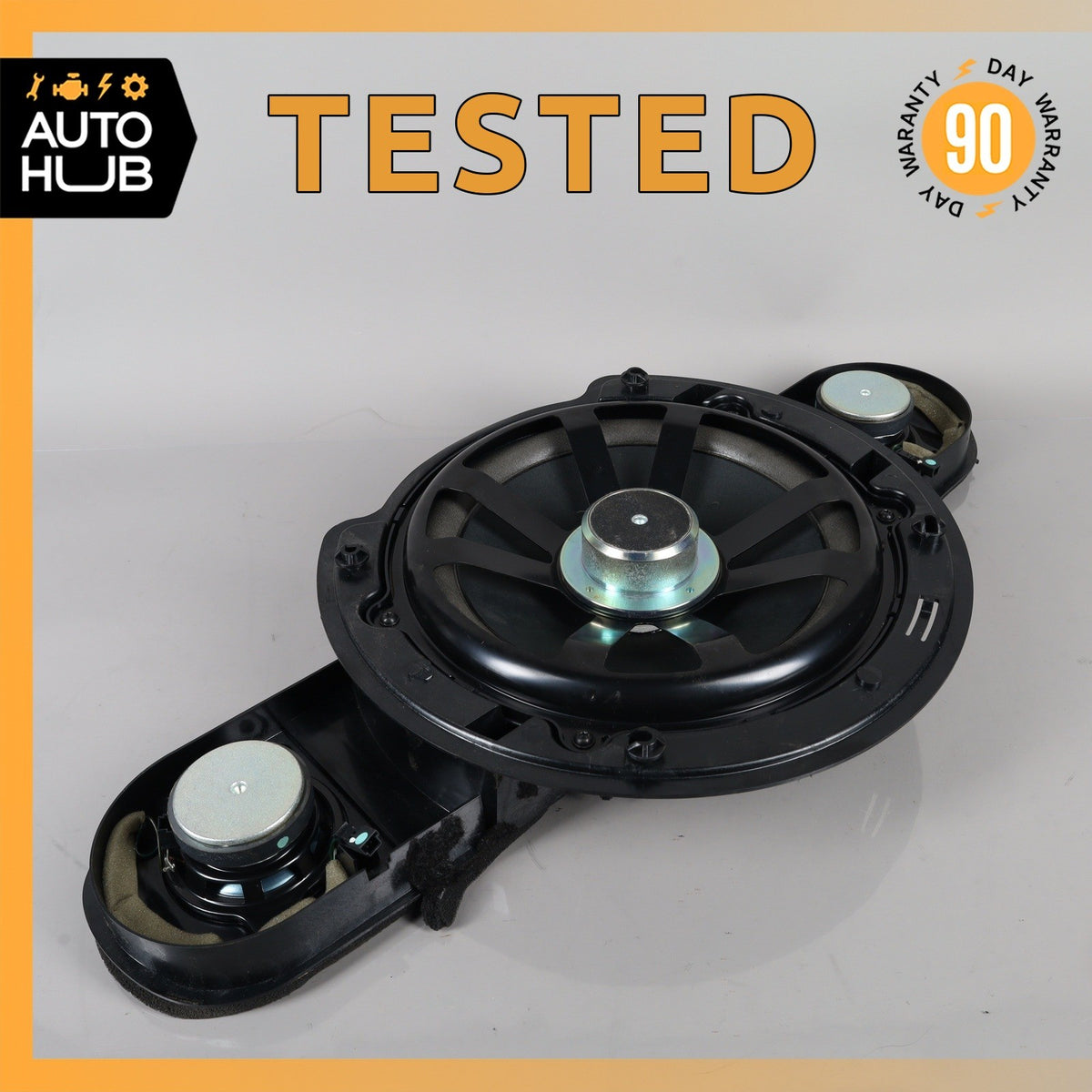 03-09 Mercedes W211 E350 E320 Rear Subwoofer Speaker 2198200602 OEM - photo 1