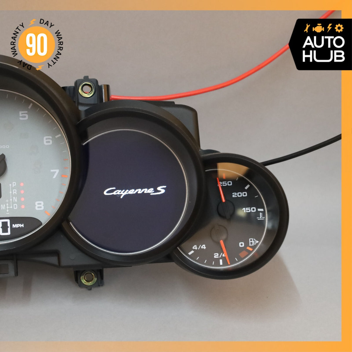 2013 Porsche Cayenne S 958 4.8L V8 Instrument Speedometer Cluster OEM 90k - photo 4