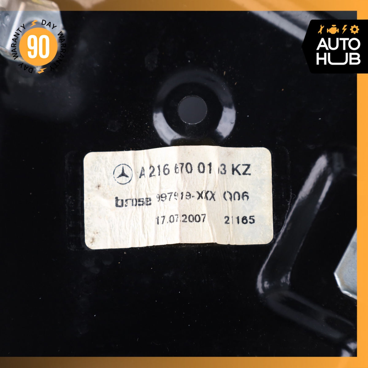 07-14 Mercedes W216 CL63 AMG CL550 Rear Left Side Window Regulator Motor OEM - photo 11