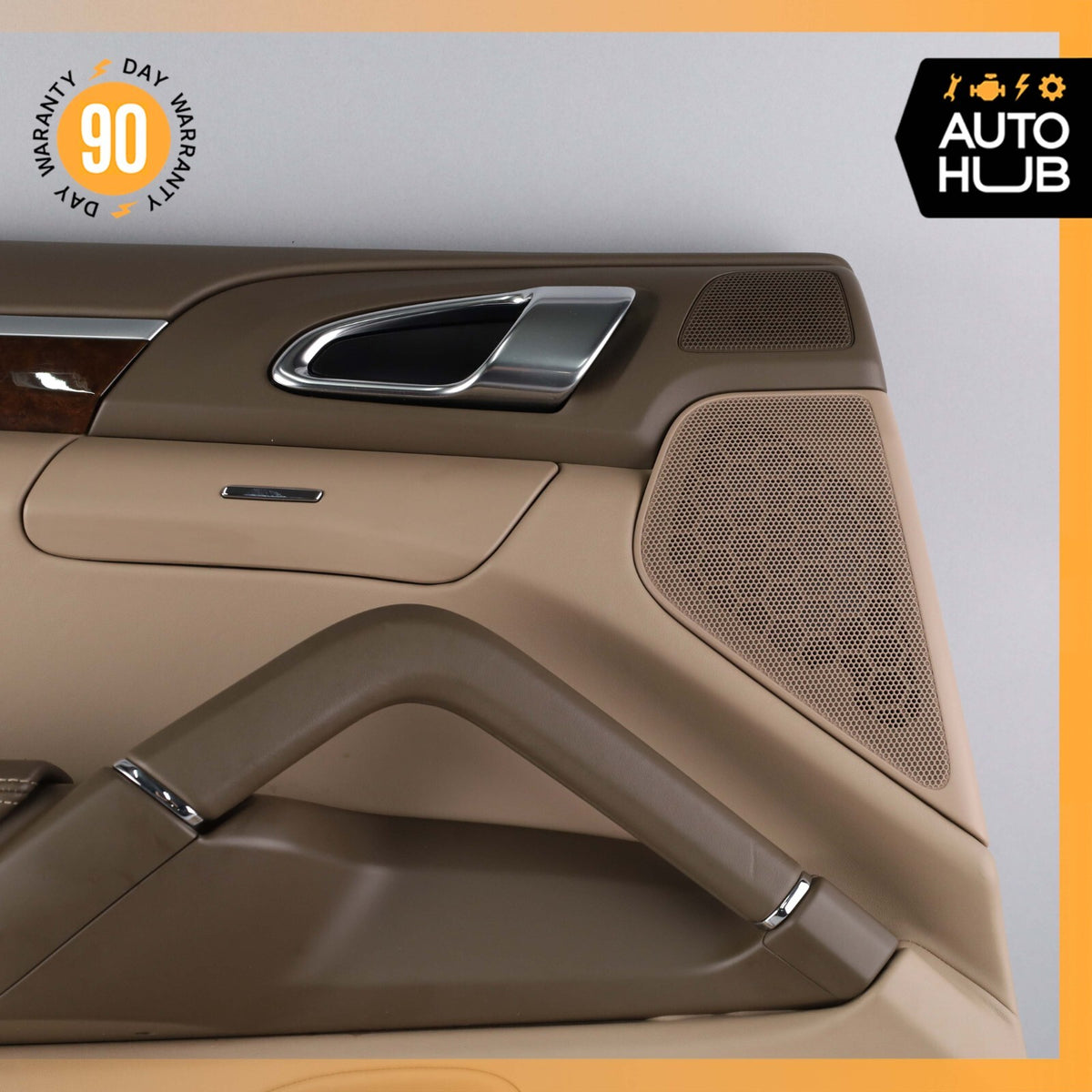Porsche Cayenne 958 GTS Rear Left Side Interior Door Panel Leather OEM 40k - photo 4