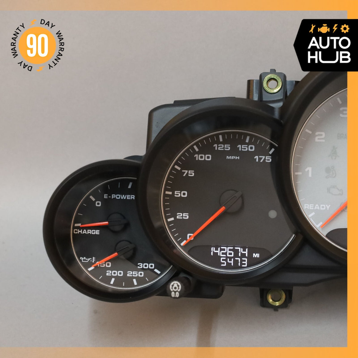 2012 Porsche Cayenne 958 Hybrid S Instrument Speedometer Cluster OEM 142k - photo 3