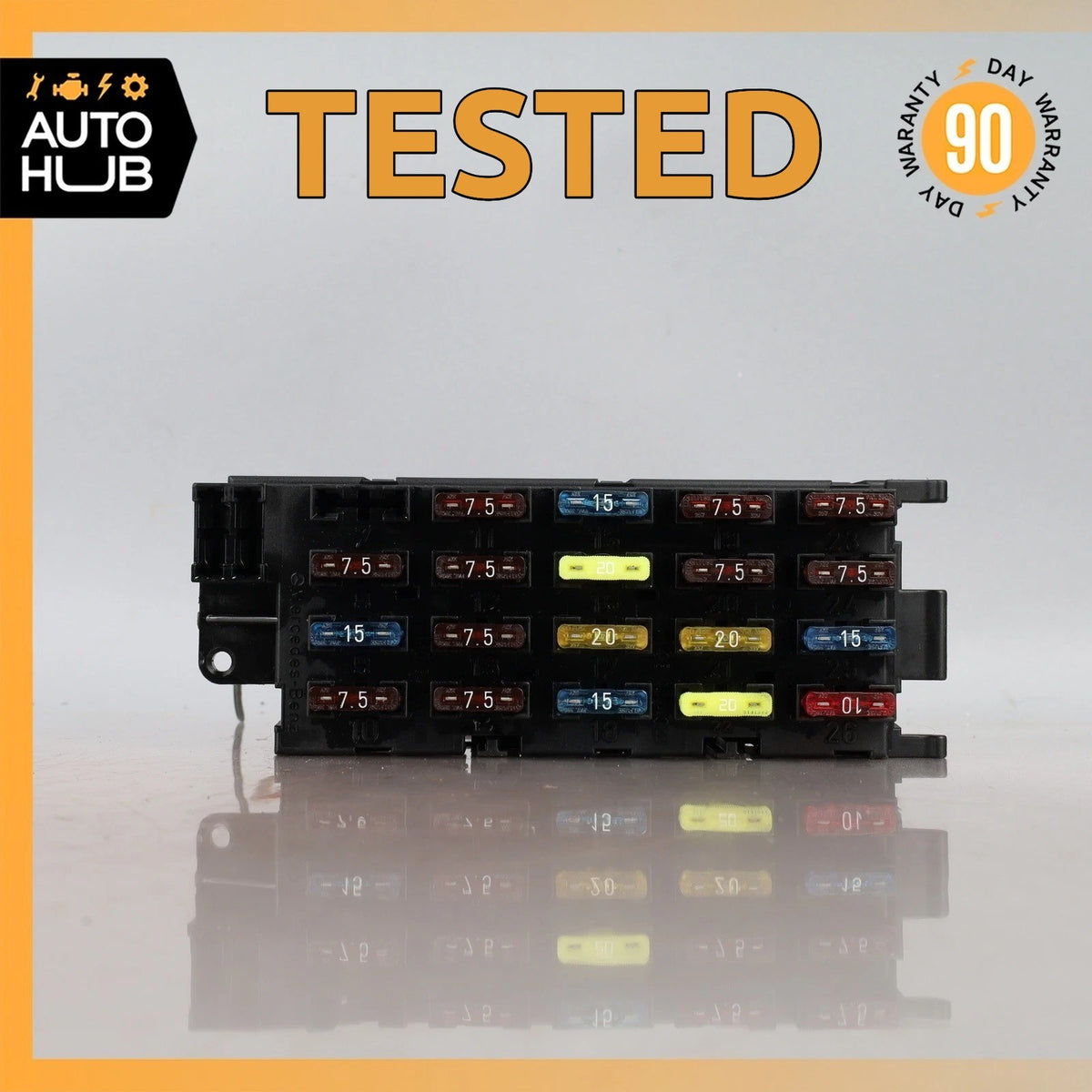 Mercedes W140 S320 300SE Front SAM Fuse Relay Box Panel OEM - photo 1