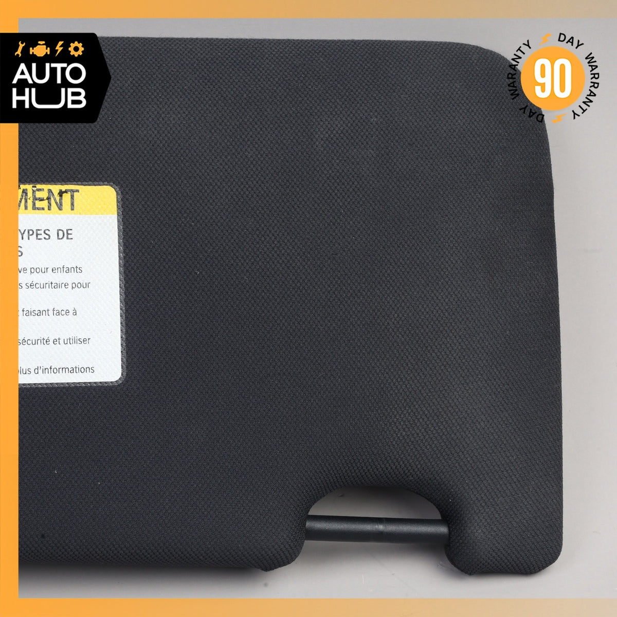 09-15 BMW F01 740i Left Driver Side Sunvisor Sun Visor OEM - photo 2