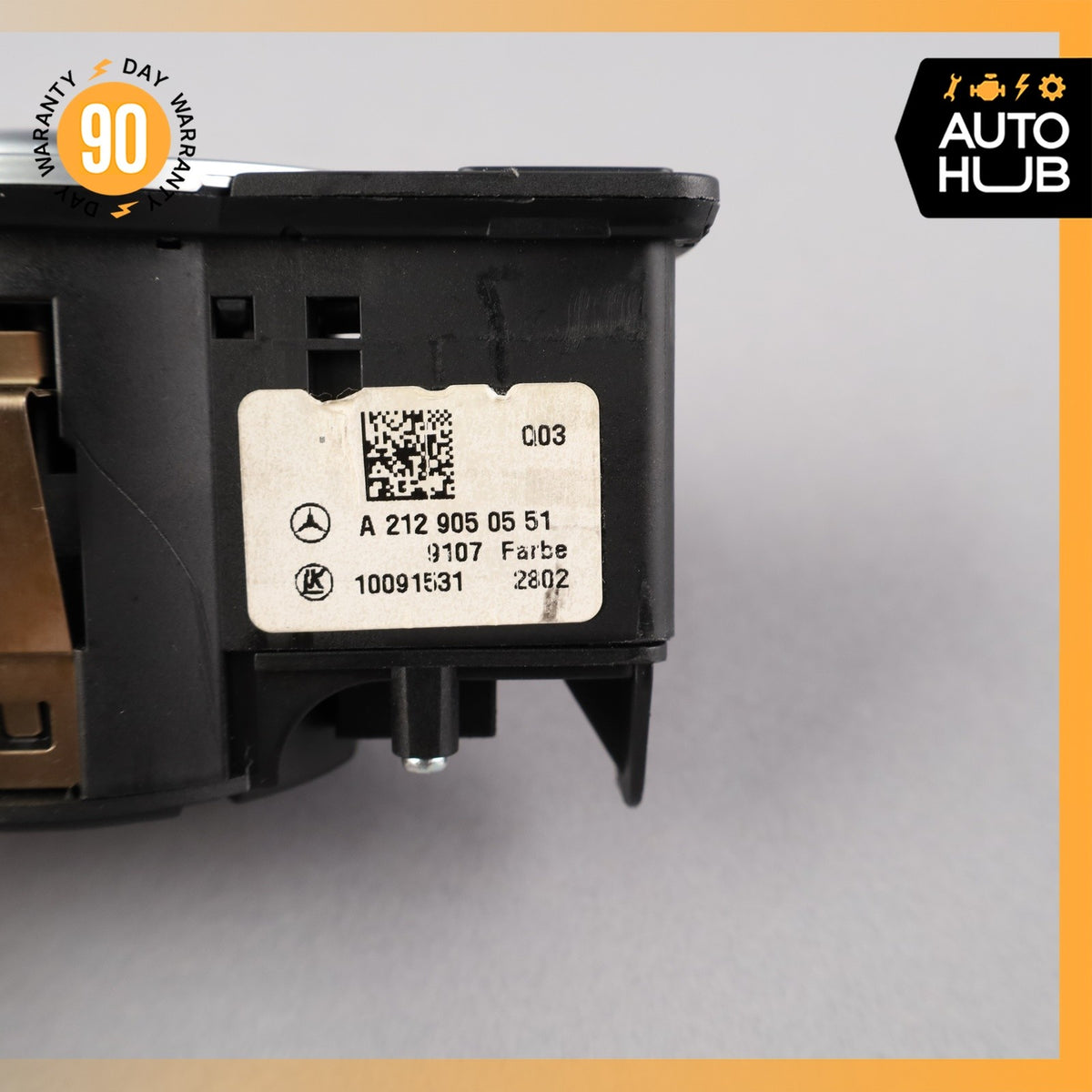 08-20 Mercedes W212 E350 C350 Headlight Fog Light Switch Control Module - photo 11
