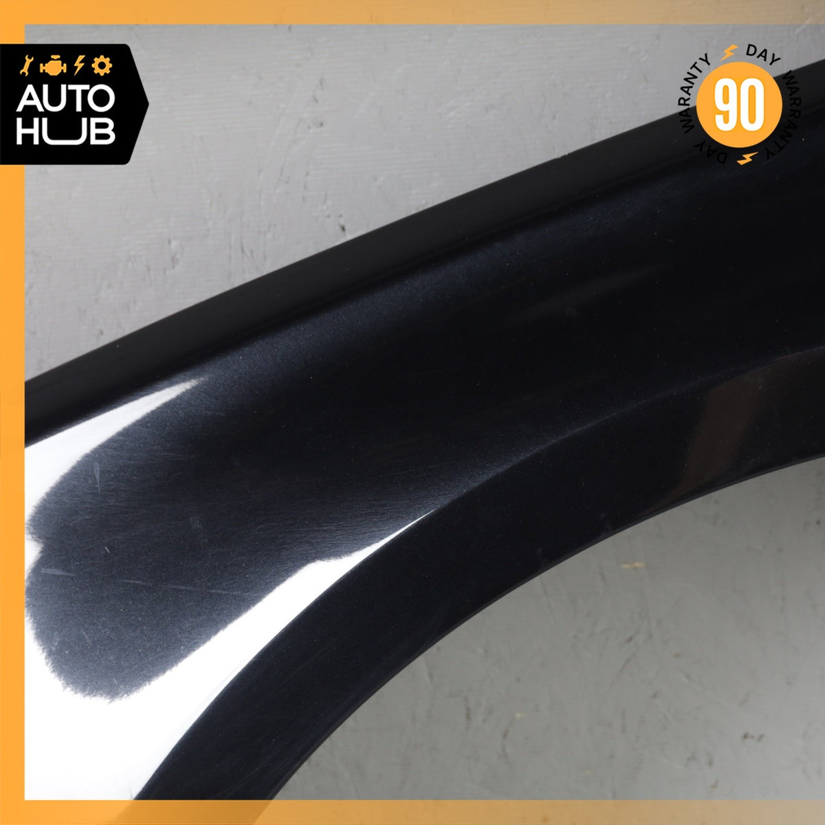 11-18 Audi D4 A8L S8 Left Driver Side Fender Wing Panel Black OEM - photo 7