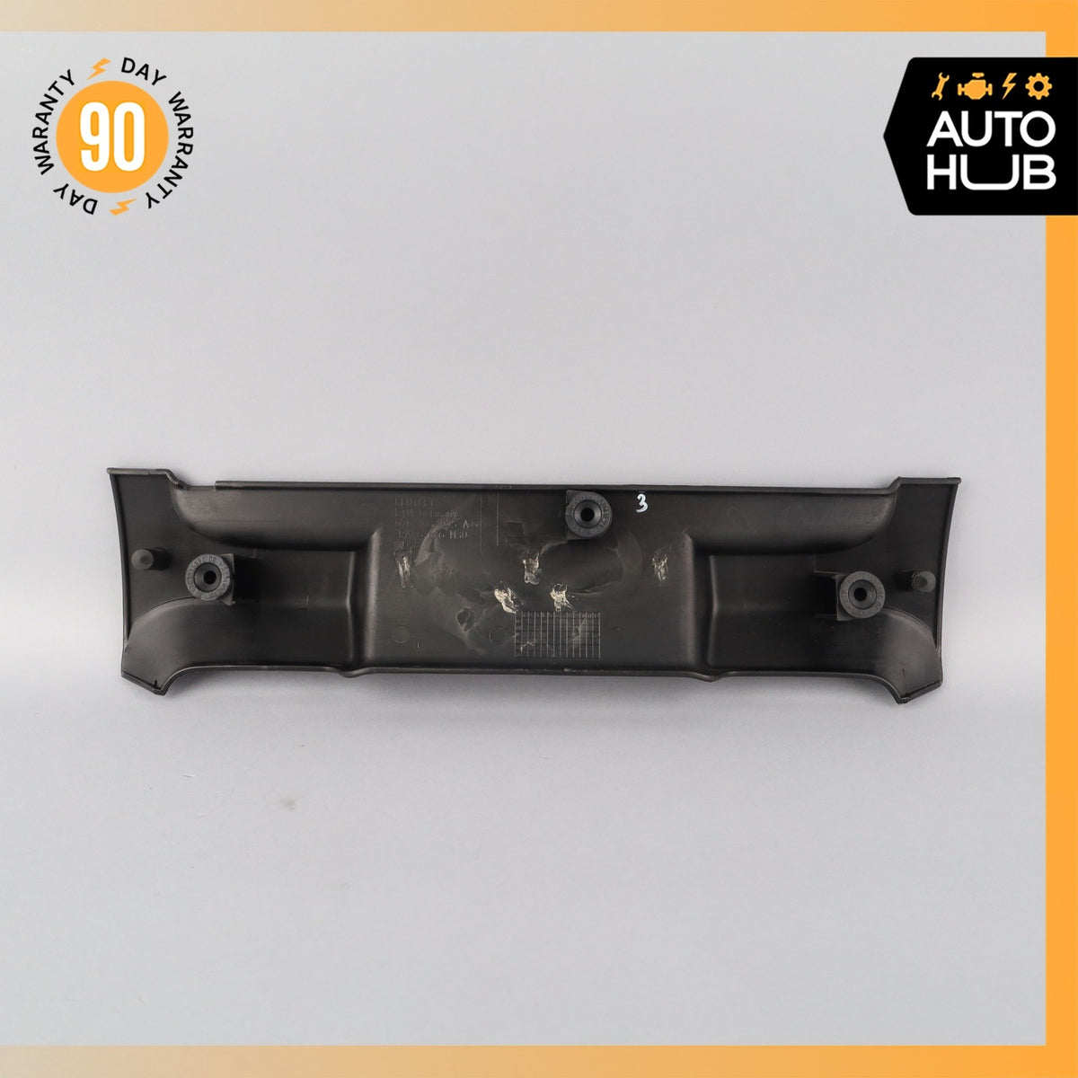 03-13 Bentley Continental GTC GT Speed Rear Engine Cover Plate Trim OEM 43k - photo 8