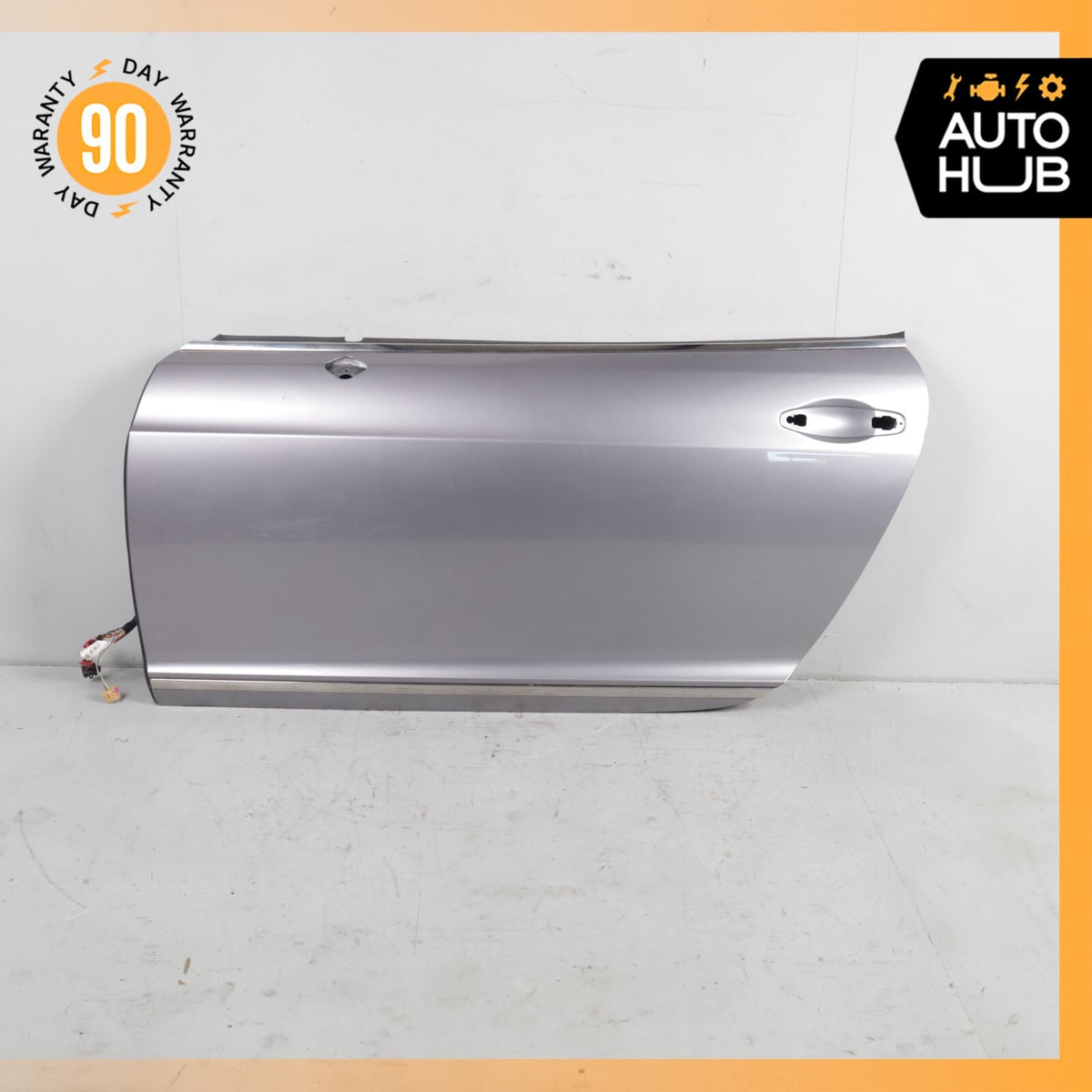 03-09 Bentley Continental GT GTC Left Side Door Shell Frame Panel Silver OEM 73k - photo 2