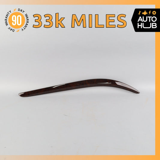 08-19 Maserati GranTurismo M145 Rear Left Driver Side Door Panel Trim Wood OEM - photo 1