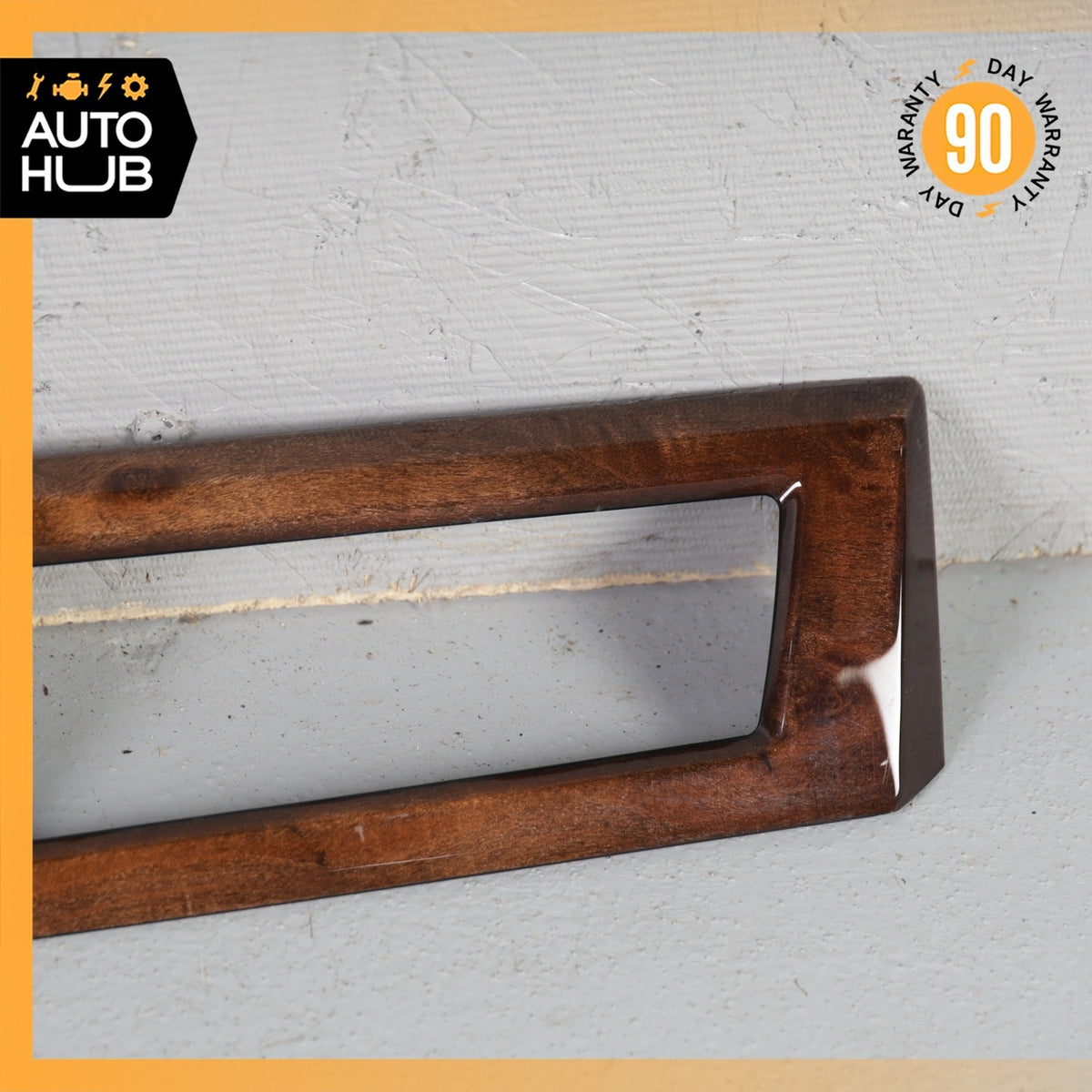 08-10 BMW E60 528i 535i Dashboard Center Cover Panel Trim Molding OEM 78k - photo 9