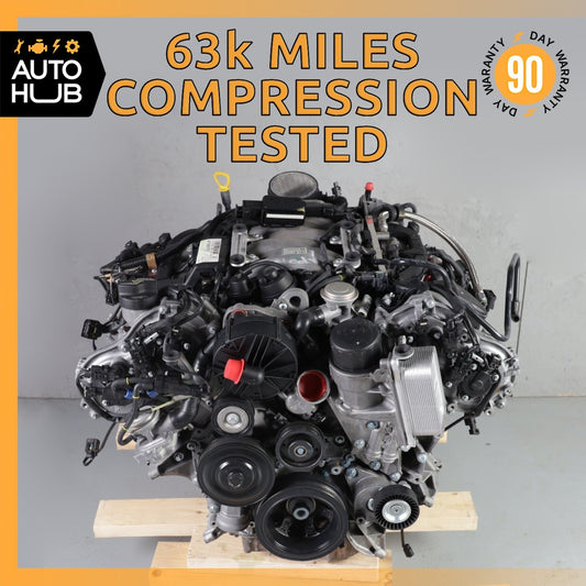 06-11 Mercedes R171 SLK280 C300 Engine Motor Assembly 3.0L M272 RWD OEM 63k - photo 1