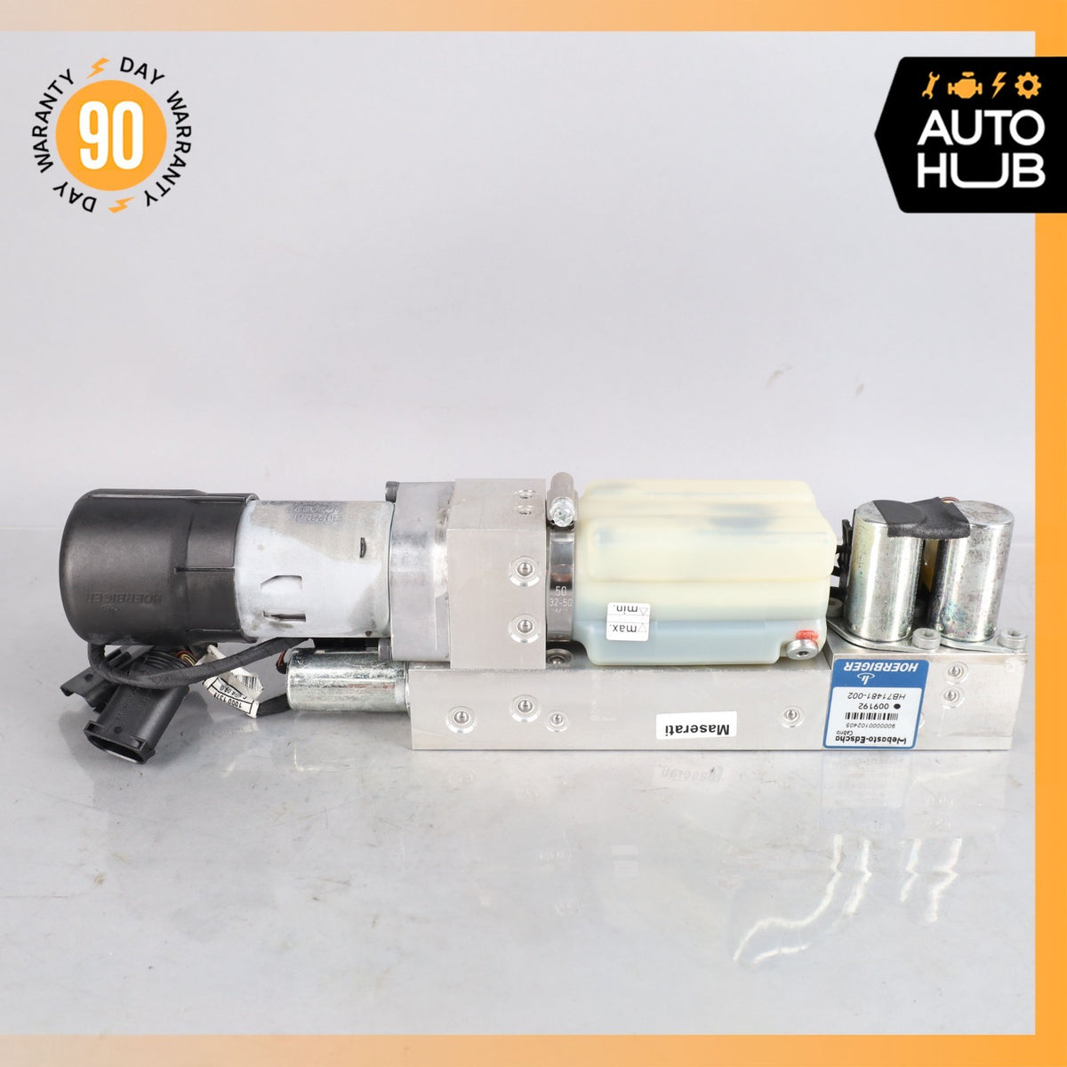 10-19 Maserati GranTurismo S M145 Convertible Top Hydraulic Pump Motor OEM 47k - photo 3