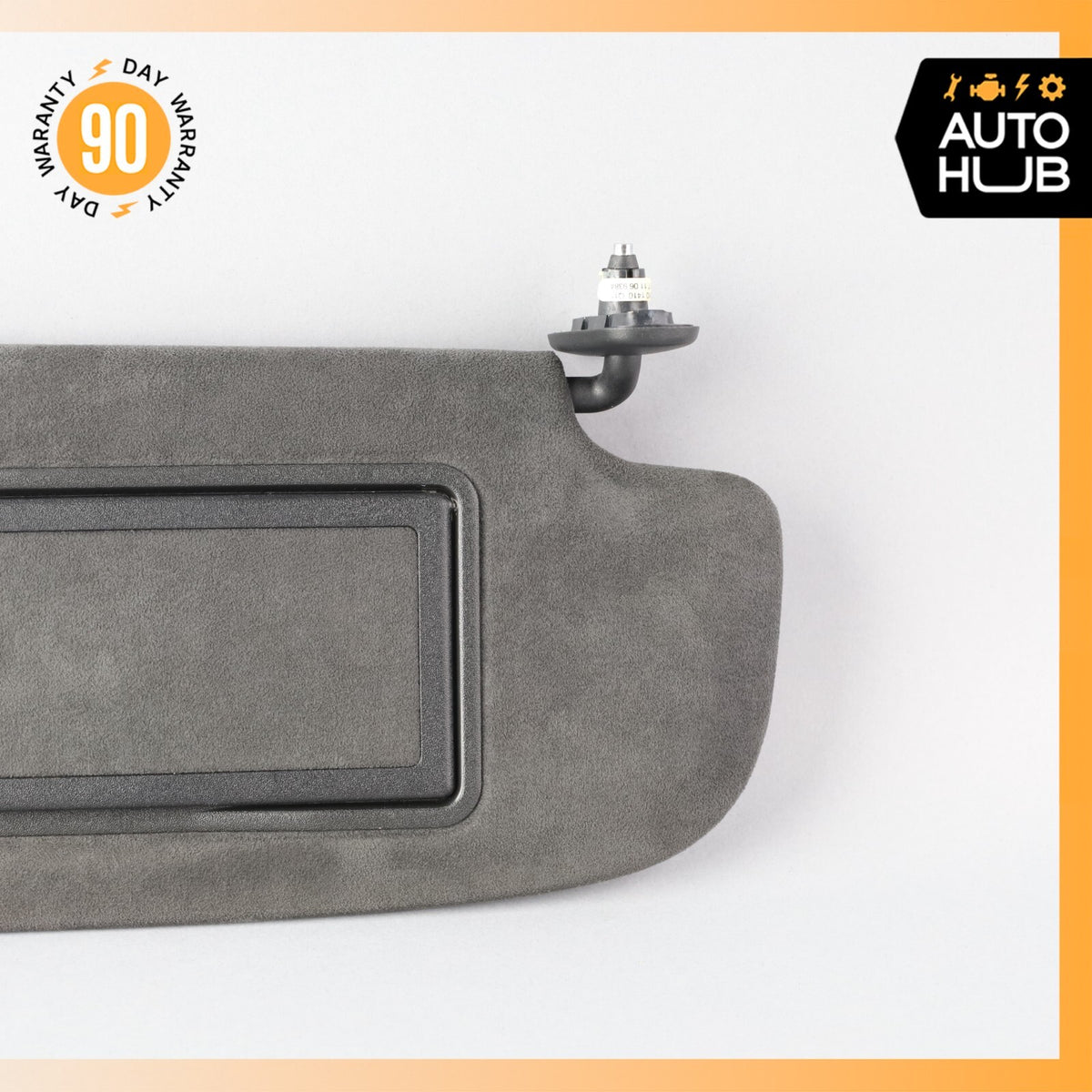 Mercedes W216 CL600 S63 AMG Right Side Sun Visor Shade Sunvisor Black Suede OEM - photo 3