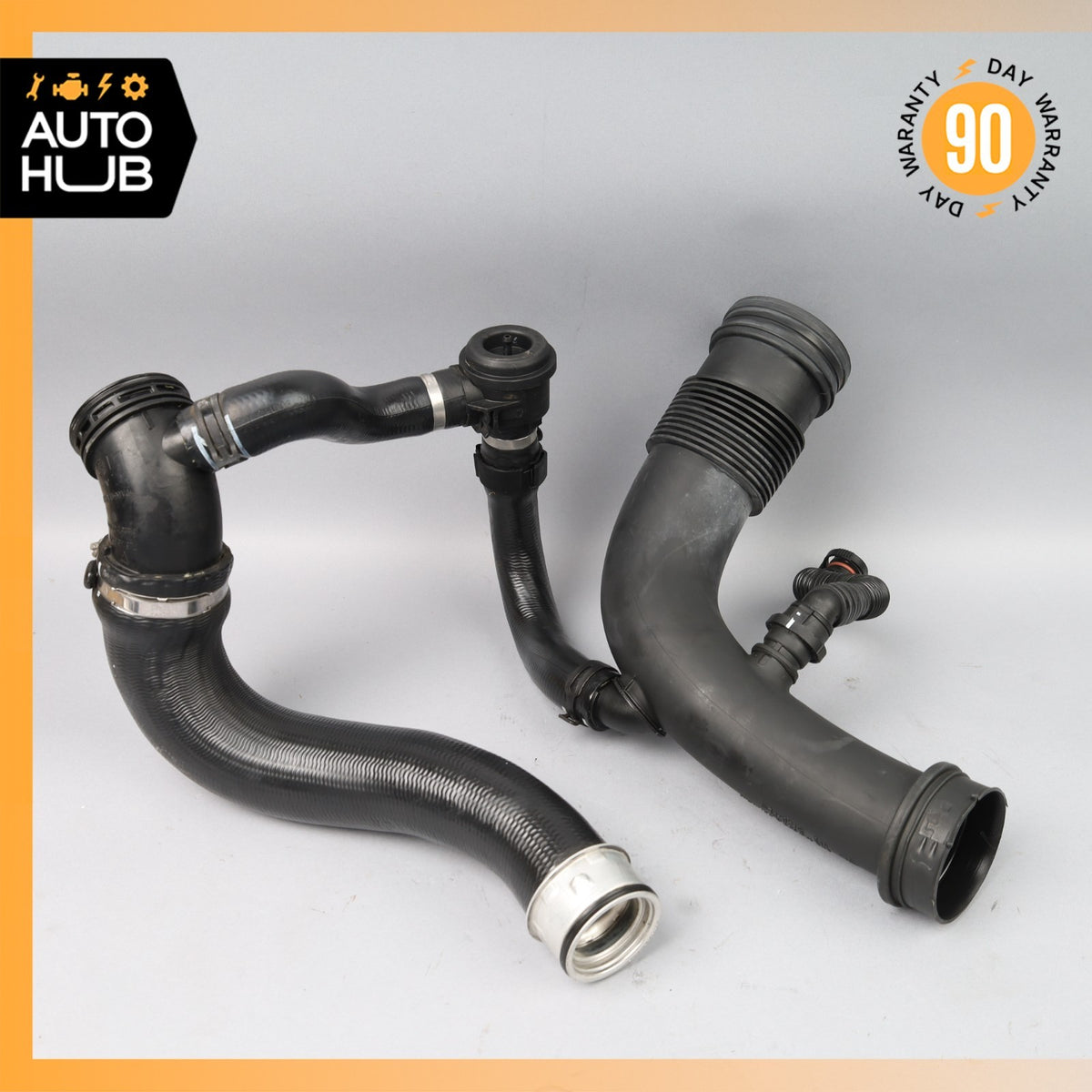 11-14 Porsche Cayenne 958 Turbocharger Hose Pipe Left Side Set 7L5145833D OEM - photo 1