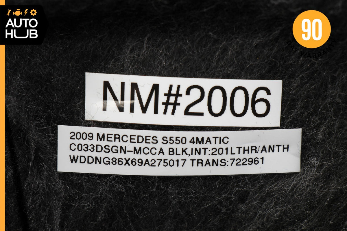 07-09 Mercedes W221 S550 S63 AMG Dash Board Dashboard Glove Box Compartment OEM - photo 12