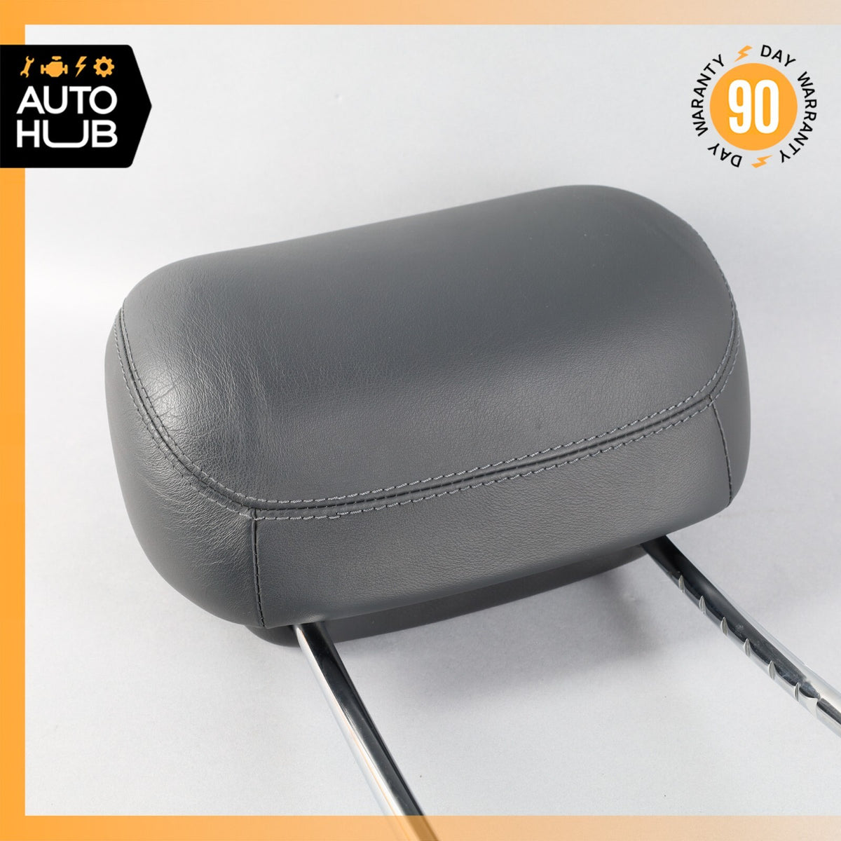 03-06 Mercedes W211 E55 AMG Front Left or Right Headrest Head Rest Blue OEM - photo 7